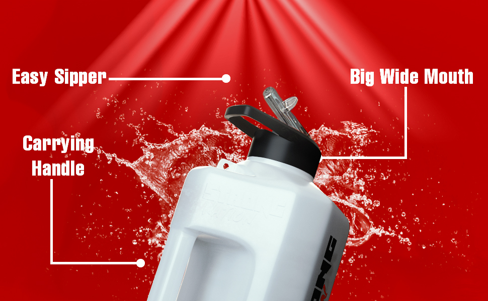Strong Nation Hydro Gallon — 2.2L gym hydration